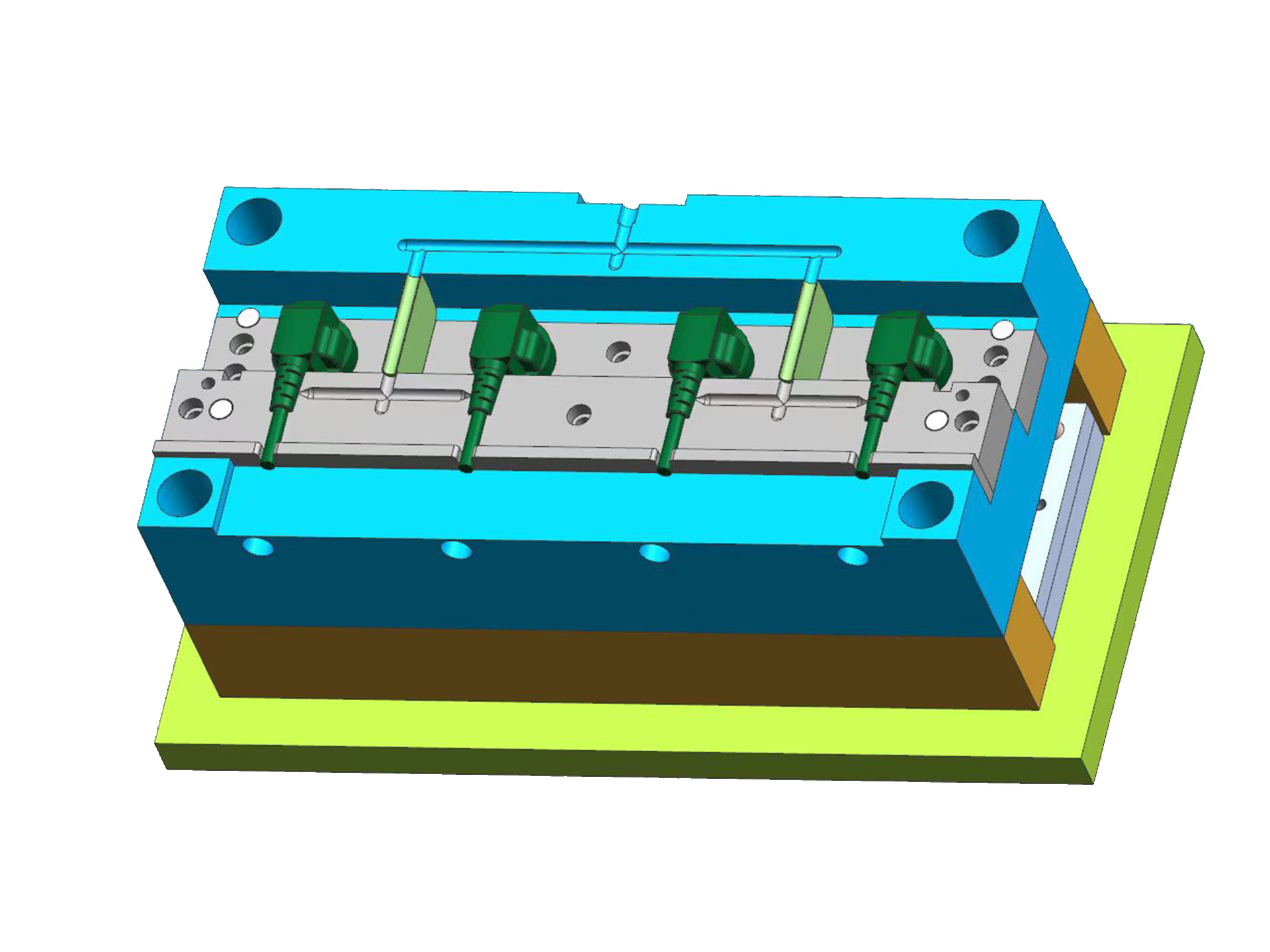 AC power cord mould